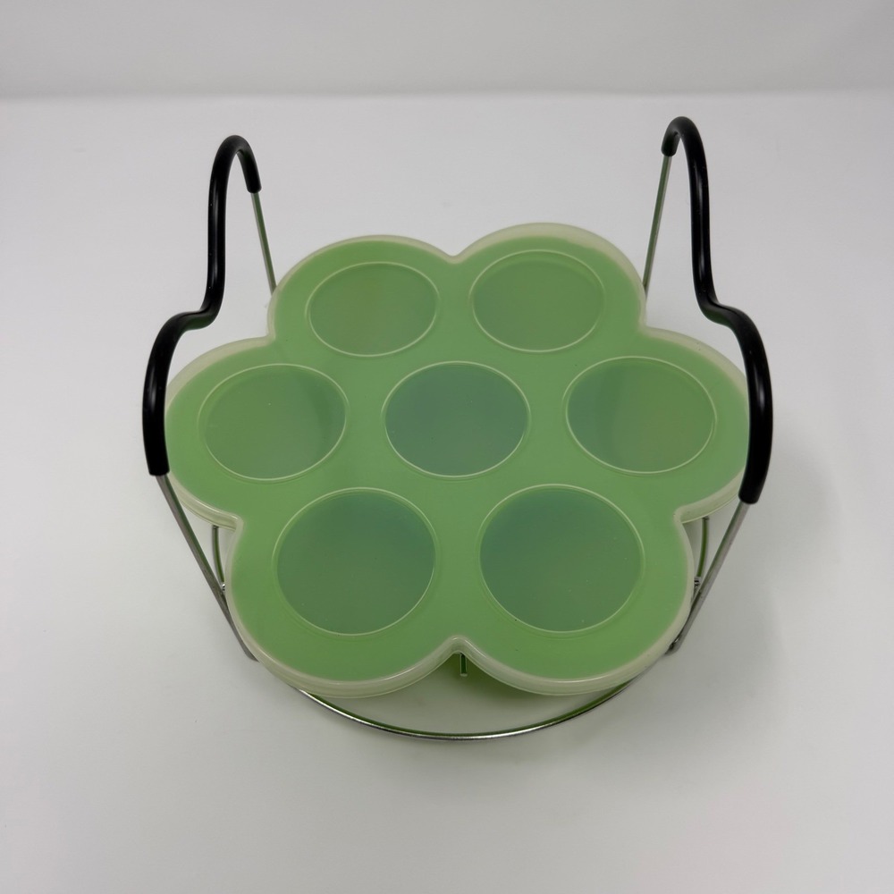 Instant Pot Silicone Egg Bite Mold‎ & Lift Rack Set Pressure Cooker Accessories